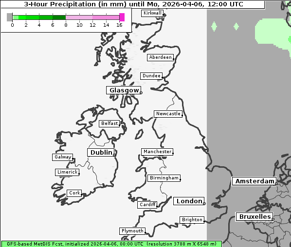 Niederschlag, 6. 4. 2026