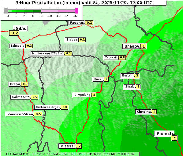 Niederschlag, 29. 11. 2025