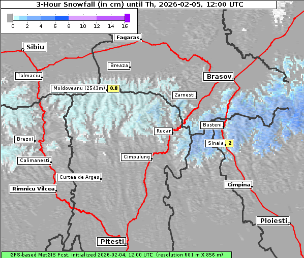 Neuschnee, 5. 2. 2026