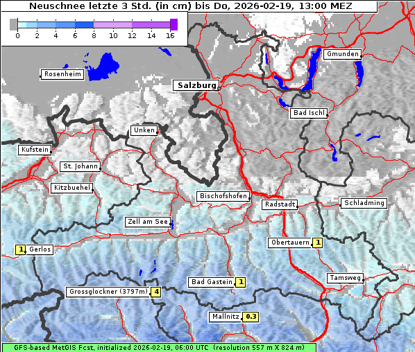 Neuschnee, 19. 2. 2026