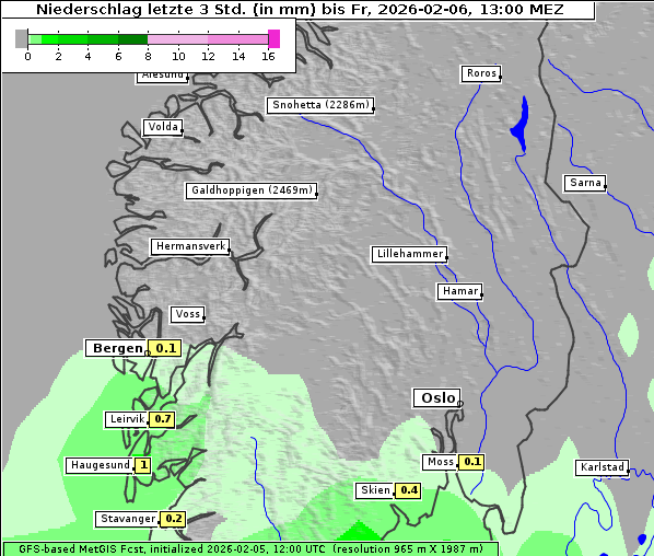 Niederschlag, 6. 2. 2026