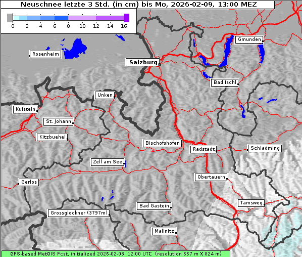 Neuschnee, 9. 2. 2026