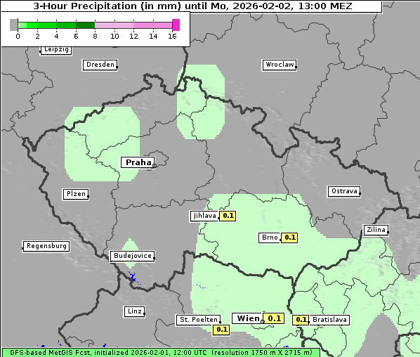 Niederschlag, 2. 2. 2026
