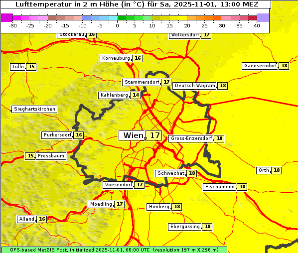 Temperatur, 1. 11. 2025