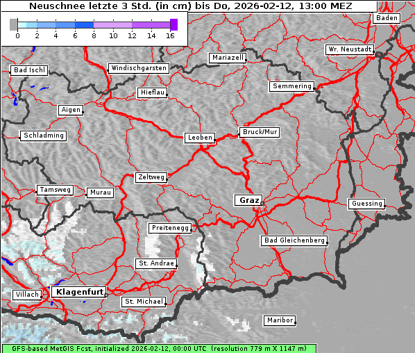 Neuschnee, 12. 2. 2026