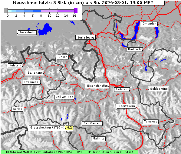 Neuschnee, 1. 3. 2026