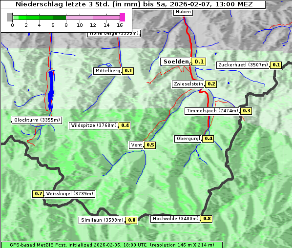 Niederschlag, 7. 2. 2026