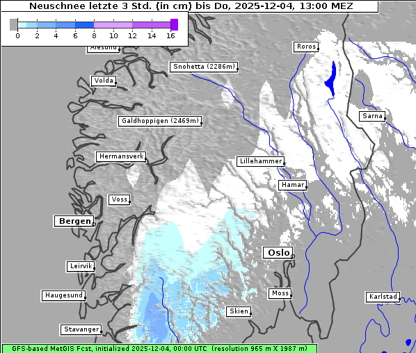 Neuschnee, 4. 12. 2025