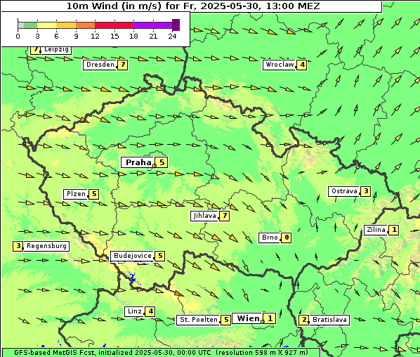 Wind, 30. 5. 2025