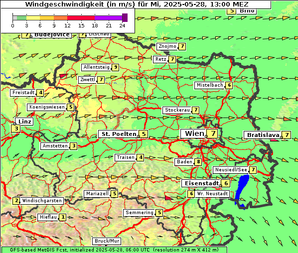 Wind, 28. 5. 2025