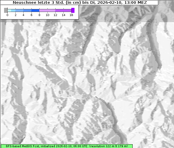 Neuschnee, 10. 2. 2026
