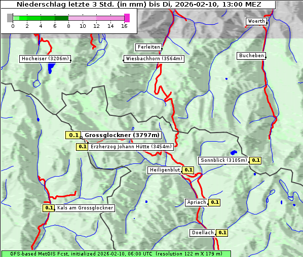 Niederschlag, 10. 2. 2026