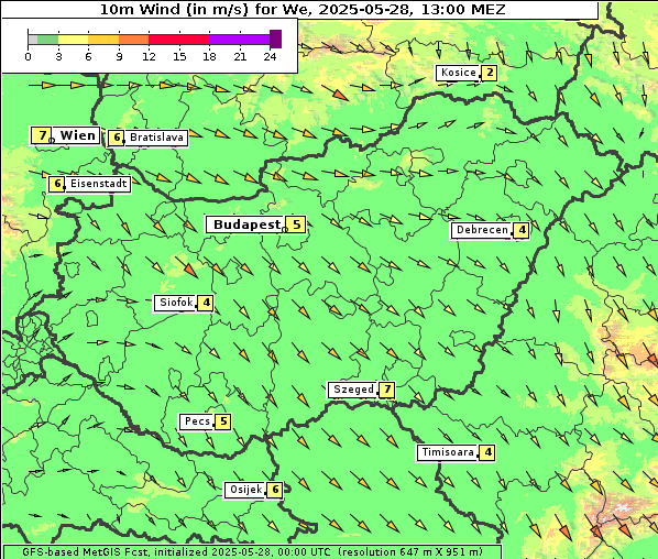 Wind, 28. 5. 2025