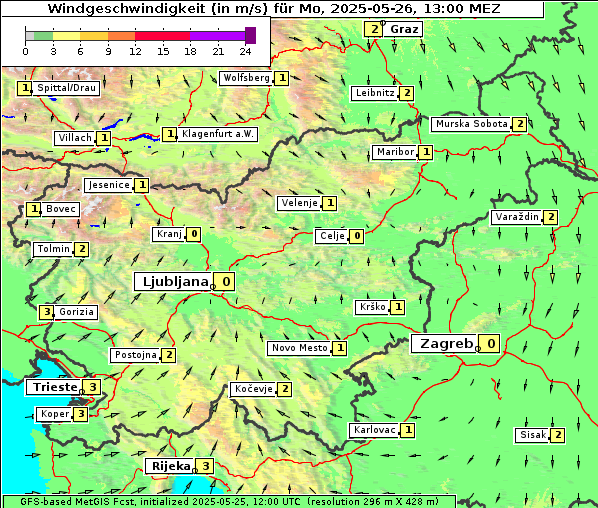 Wind, 26. 5. 2025