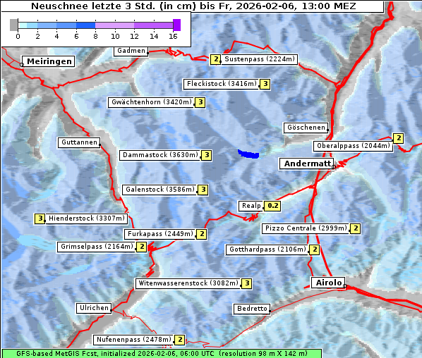 Neuschnee, 6. 2. 2026
