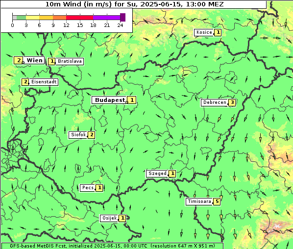Wind, 15. 6. 2025