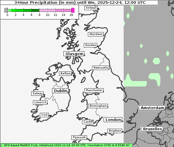 Niederschlag, 24. 12. 2025