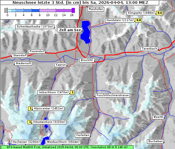 Neuschnee, 4. 4. 2026
