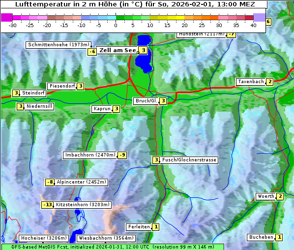 Temperatur, 1. 2. 2026