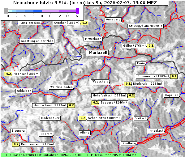 Neuschnee, 7. 2. 2026