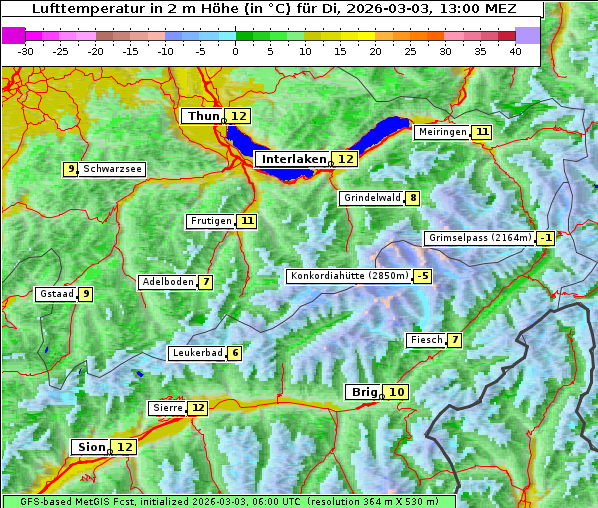 Temperatur, 3. 3. 2026