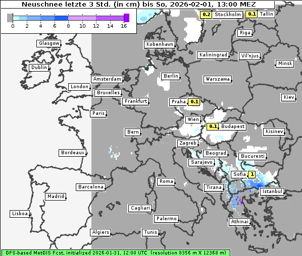 Neuschnee, 1. 2. 2026