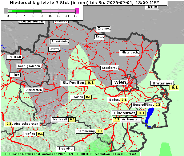 Niederschlag, 1. 2. 2026