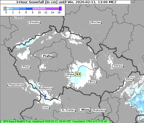 Neuschnee, 11. 2. 2026