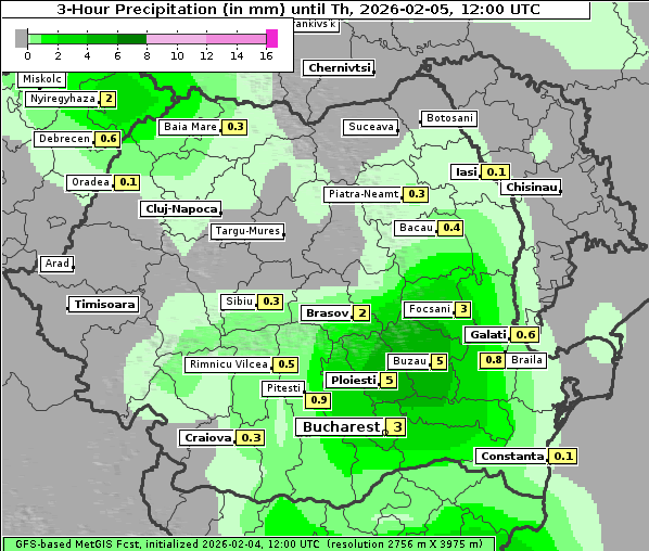 Niederschlag, 5. 2. 2026