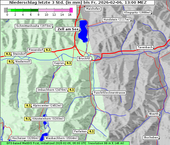 Niederschlag, 6. 2. 2026