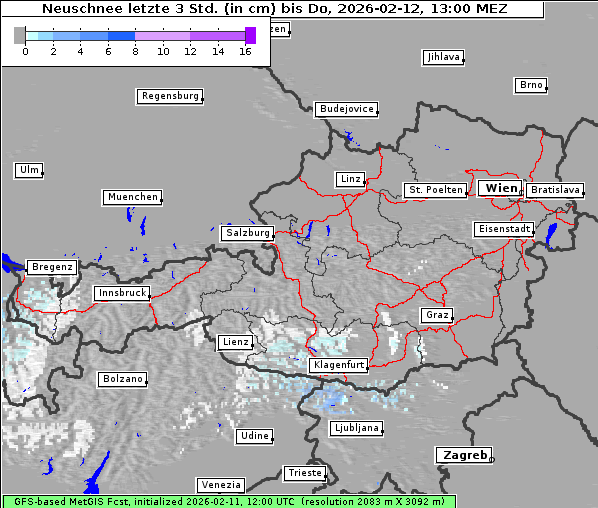Neuschnee, 12. 2. 2026