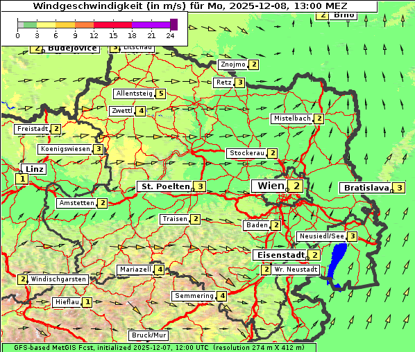 Wind, 8. 12. 2025