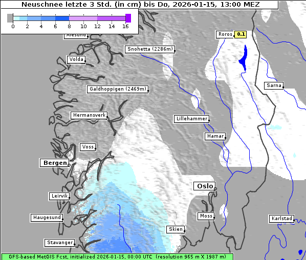 Neuschnee, 15. 1. 2026