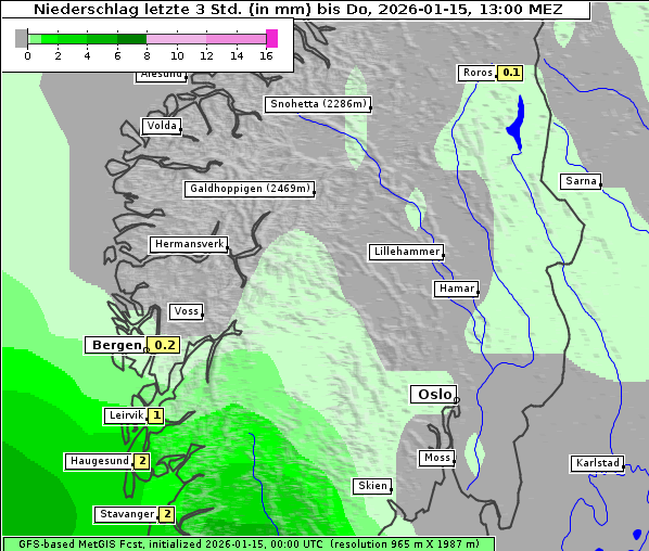Niederschlag, 15. 1. 2026