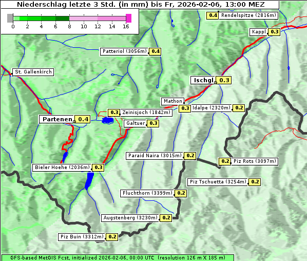 Niederschlag, 6. 2. 2026