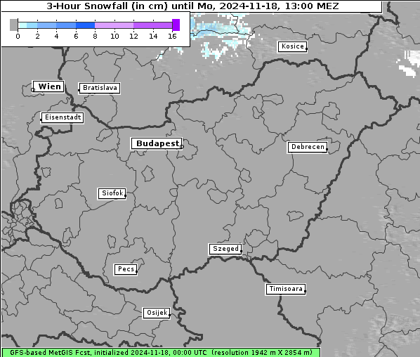 Neuschnee, 18. 11. 2024