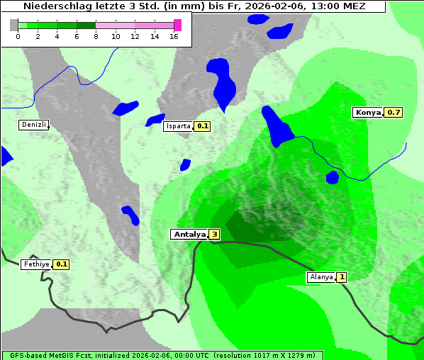 Niederschlag, 6. 2. 2026