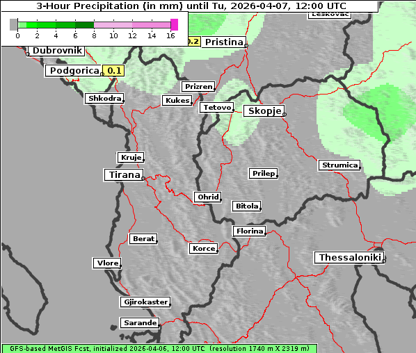Niederschlag, 7. 4. 2026