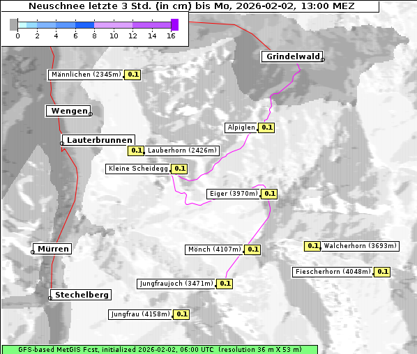 Neuschnee, 2. 2. 2026