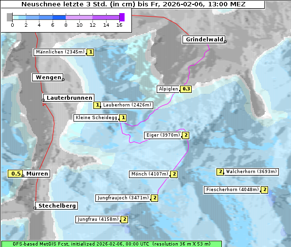 Neuschnee, 6. 2. 2026