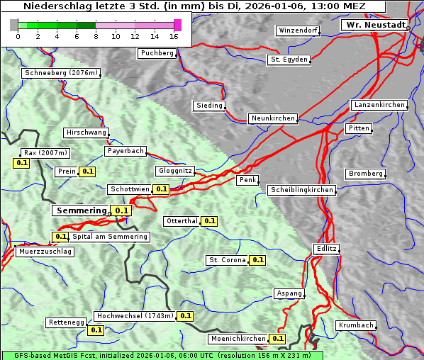 Niederschlag, 6. 1. 2026