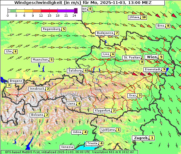 Wind, 3. 11. 2025