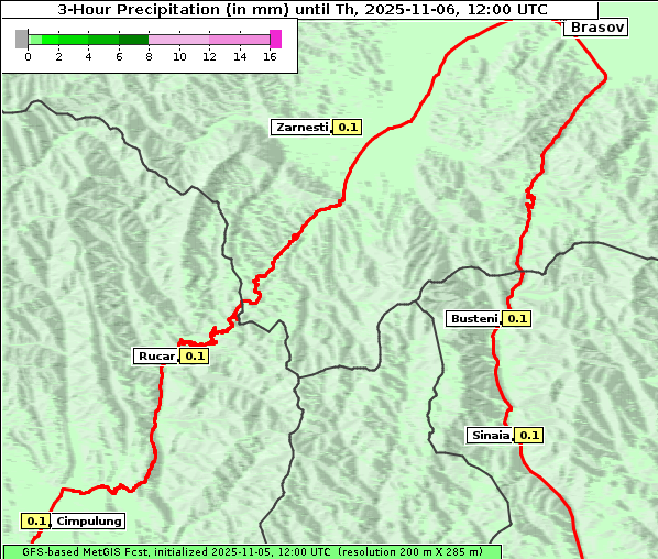 Niederschlag, 6. 11. 2025