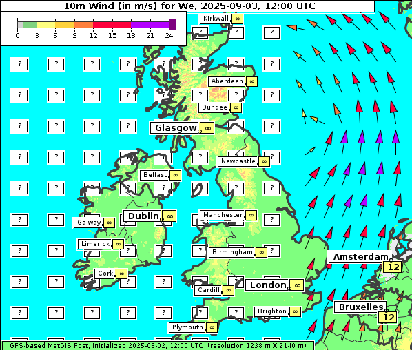 Wind, 3. 9. 2025