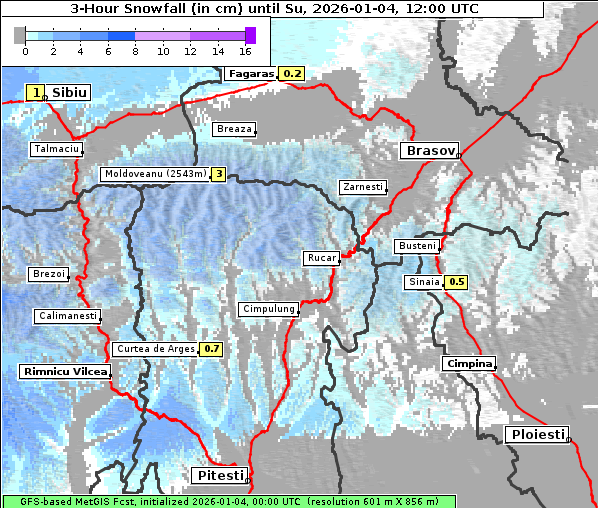 Neuschnee, 4. 1. 2026