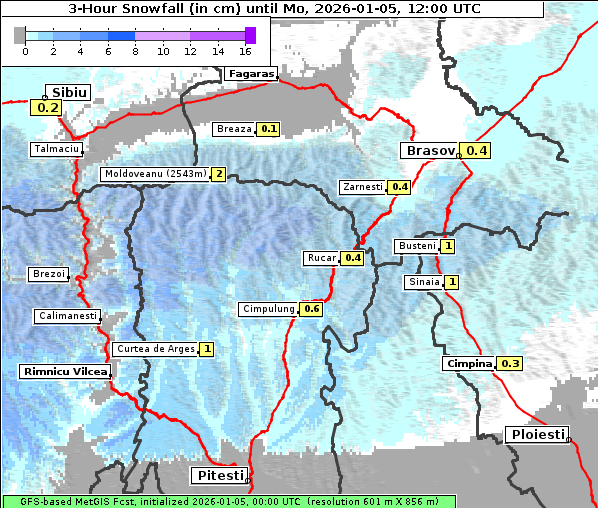 Neuschnee, 5. 1. 2026