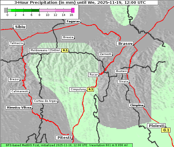 Niederschlag, 19. 11. 2025