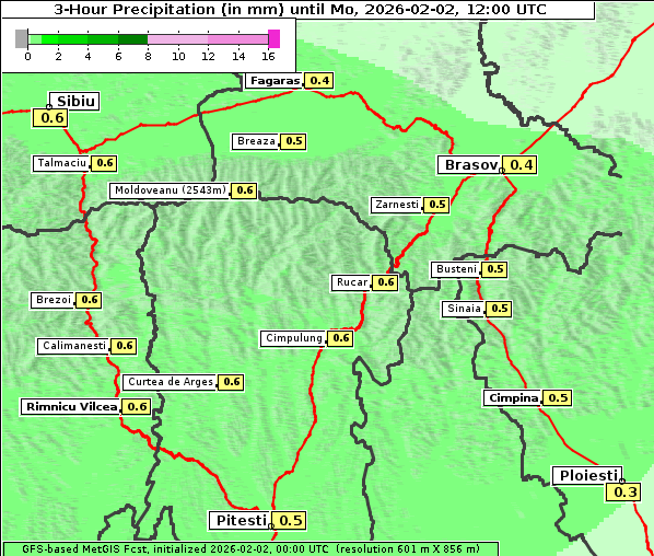 Niederschlag, 2. 2. 2026