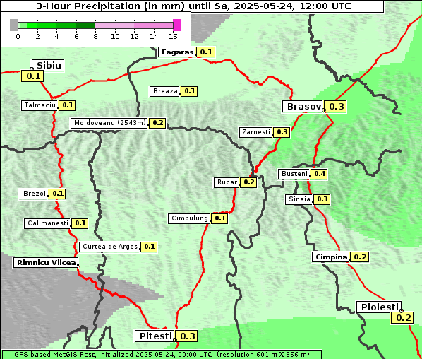 Niederschlag, 24. 5. 2025
