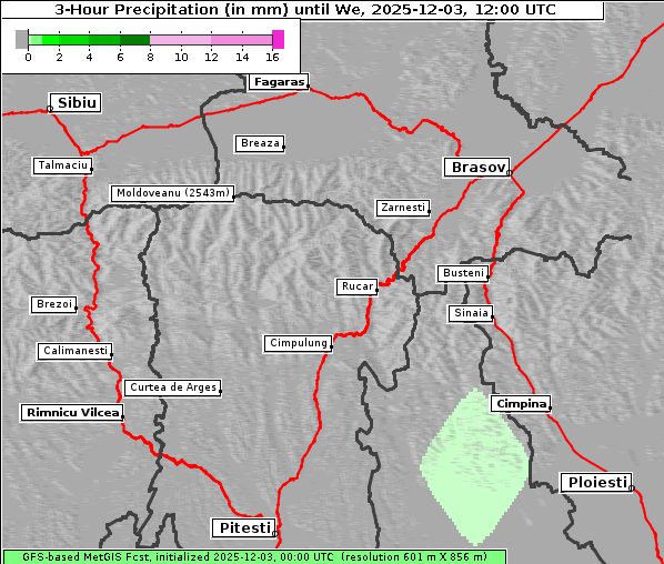 Niederschlag, 3. 12. 2025